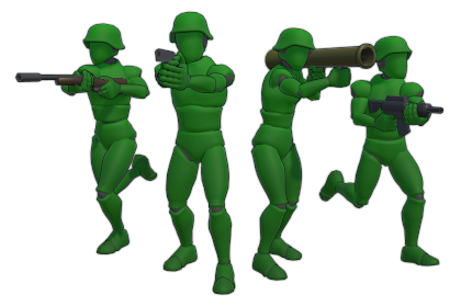 Human Soldier Animations