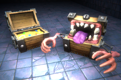 Treasure Chest Monster - 3D model by Kevin Iglesias (@kevin3d) [685e24c ...